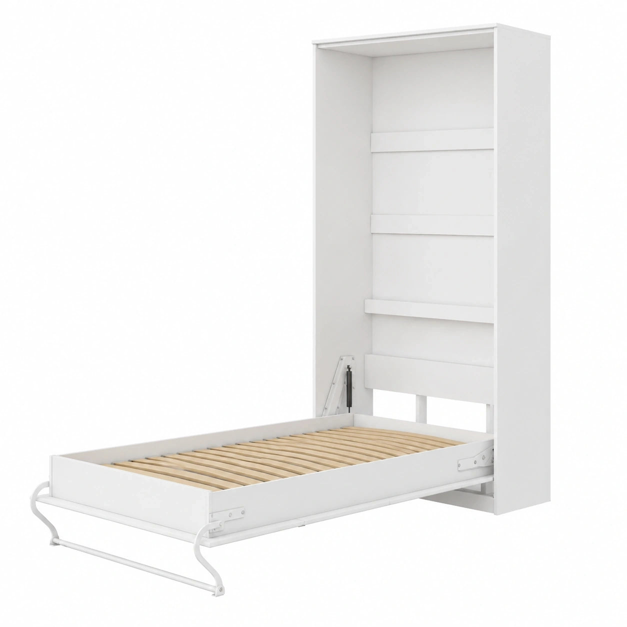 SMARTBett Vertikal Klappbett 90 cm Weiß