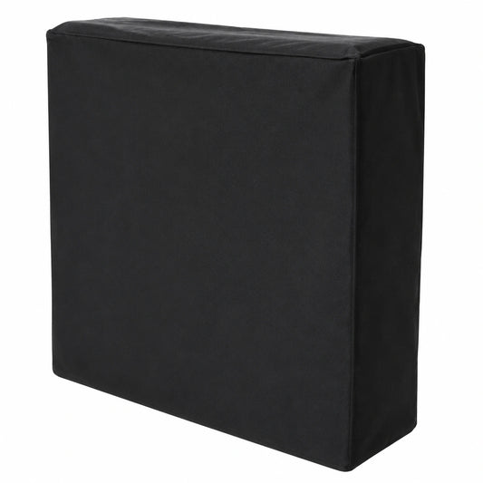 Schutzhülle für Klappstuhl, Wetterfest und Tragbar, Atmungsaktives 210D Oxford-Gewebe, Schwarz, 85x33x107 cm